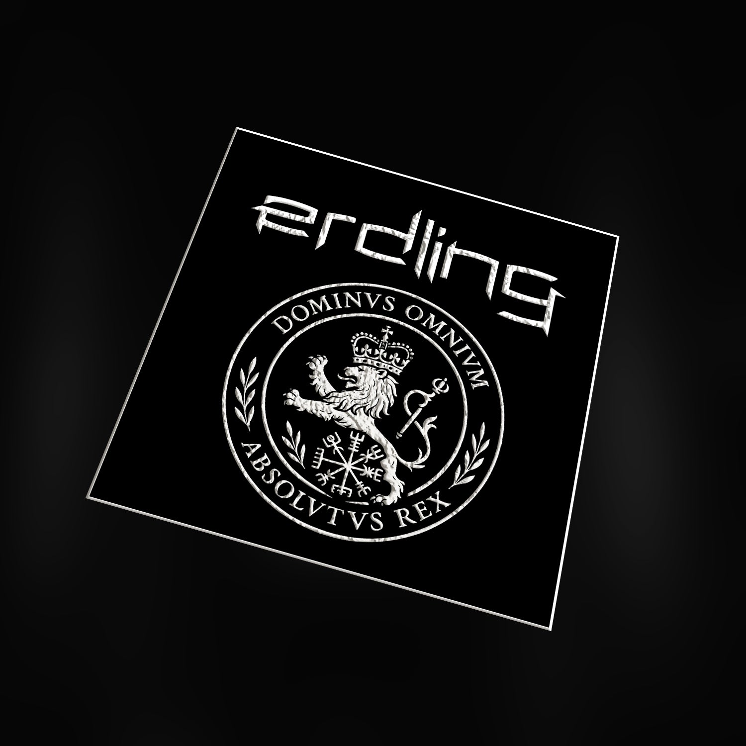 Patch (gestickt) "Dominus Omnium / Absolutus Rex"