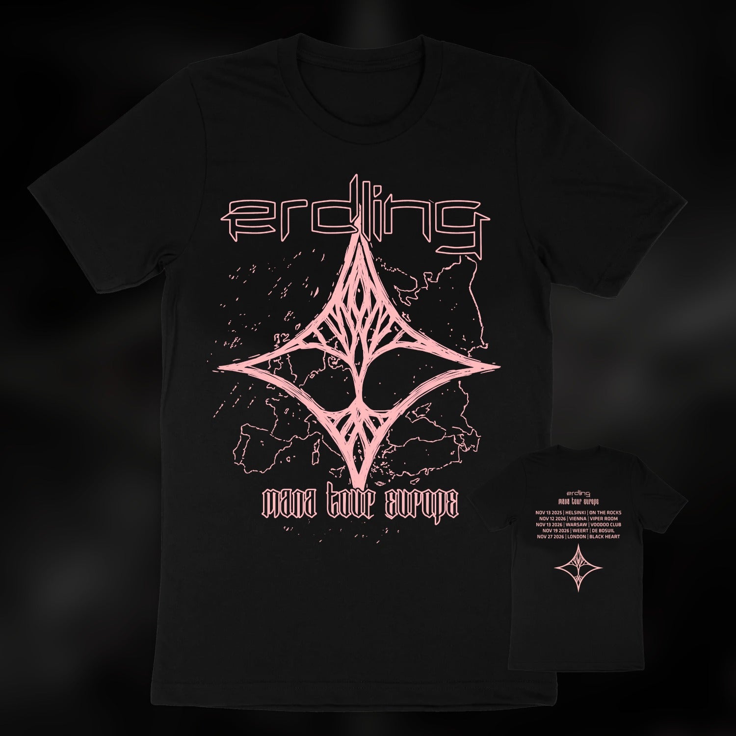 Shirt "MANA TOUR" EUROPE (SIGNED)